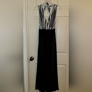 Backless pantsuit